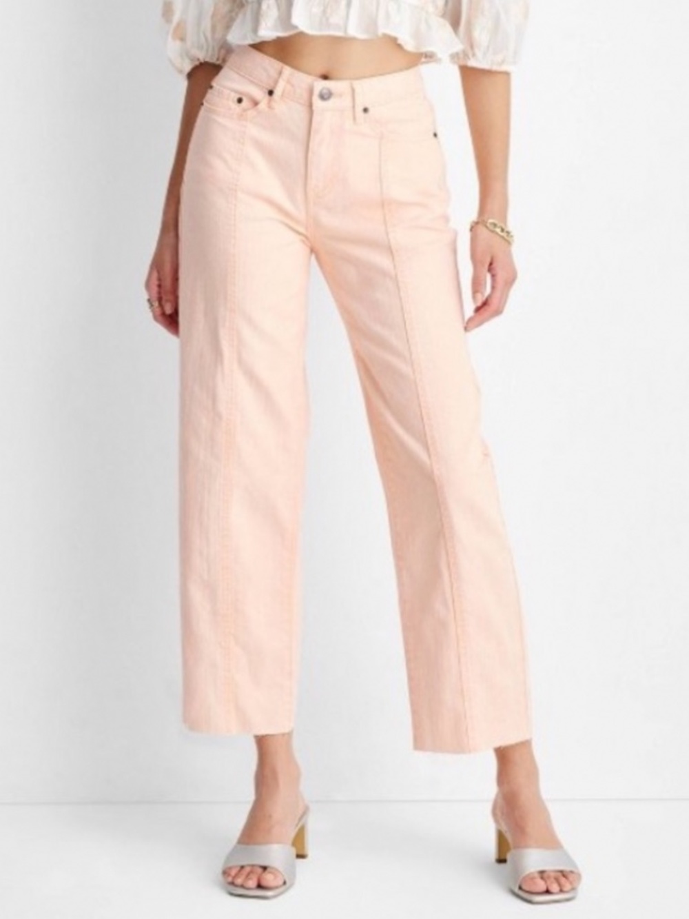 Future collective light Peach pants